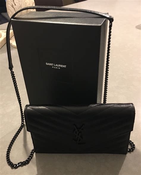 ysl mini wallet on chain|ysl wallet on chain review.